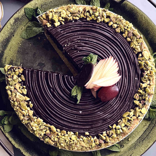 Dubai Chocolate Pie (Dark Chocolate Version)