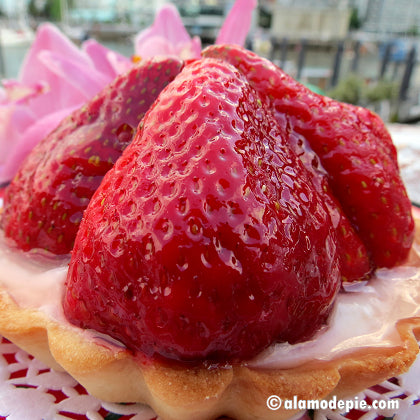 Strawberry Individual Tart (V)(GF)