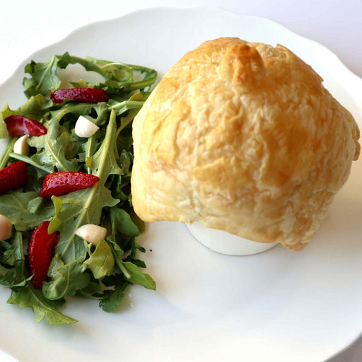 Mushroom Pot Pie w/Salad and Side Dish (V)