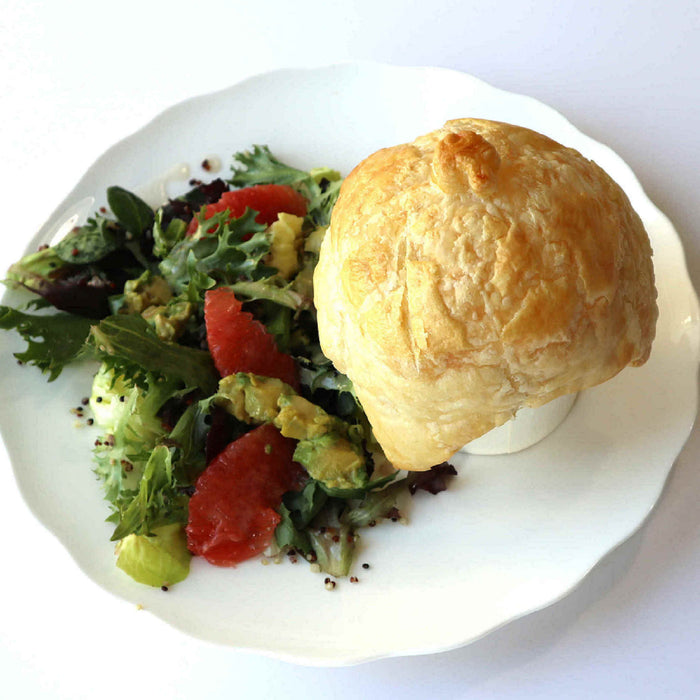 Mushroom Pot Pie w/Salad and Side Dish (V)