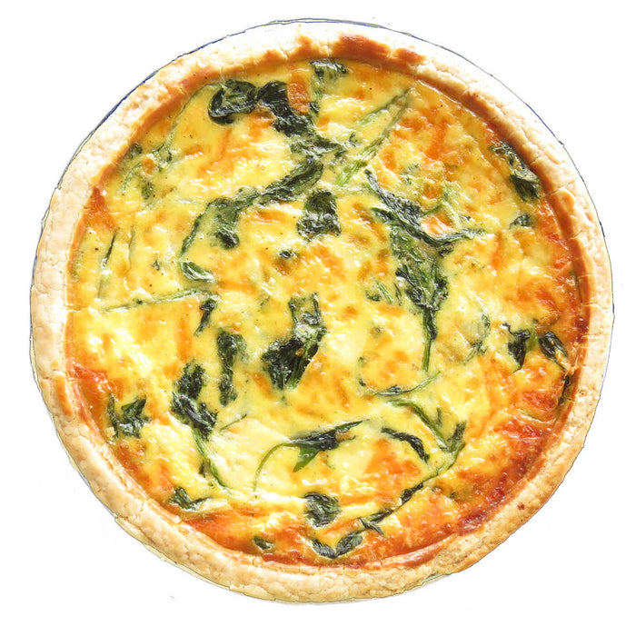 Spinach Quiche (V)