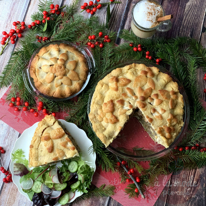 Vegan Tourtiere Pie (French Canadian Vegan Pie)