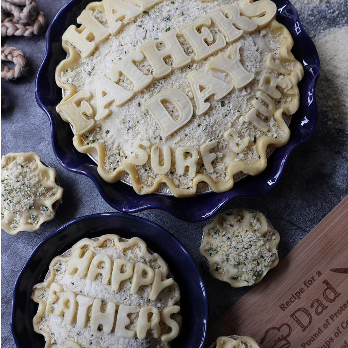 Father's Day Surf & Turf Pie (Prawn & Steak )