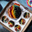 Pride Rainbow Flan Tart