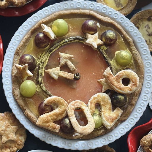 New Year Almond Jujube Jelly Pie