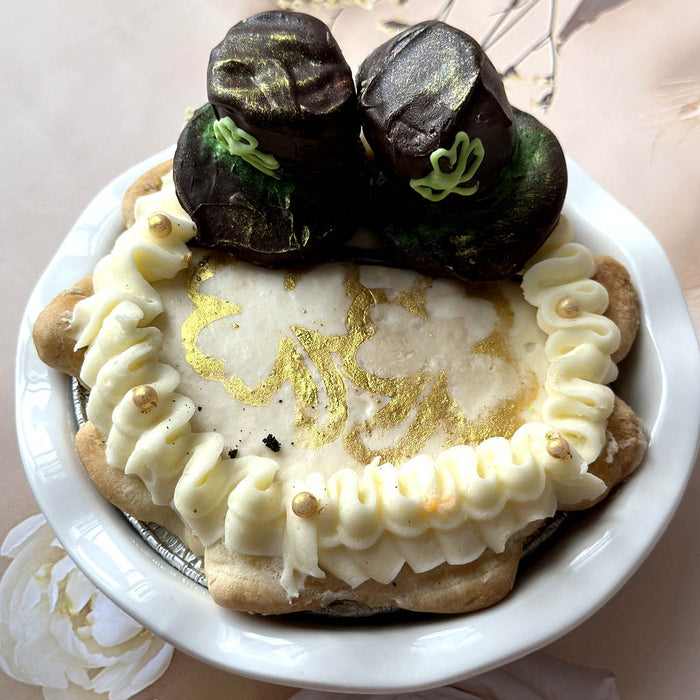 Baileys Matcha White Chocolate Pie (V)