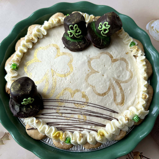 Baileys Matcha White Chocolate Pie (V)