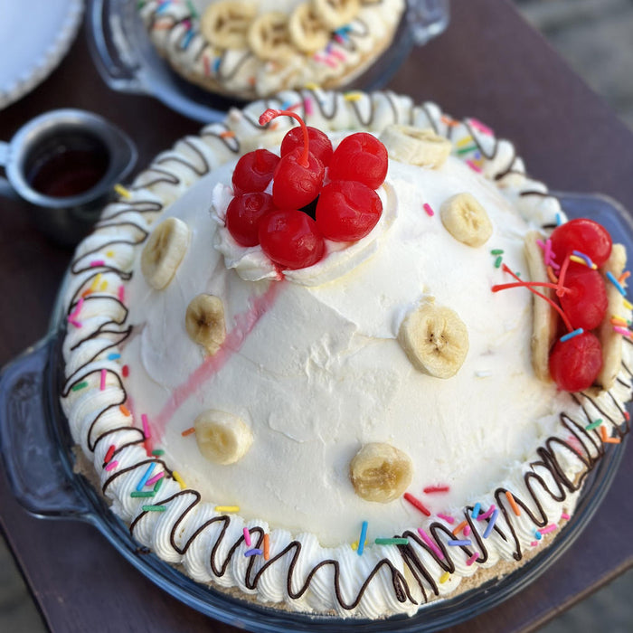Banana Split Pie (V)