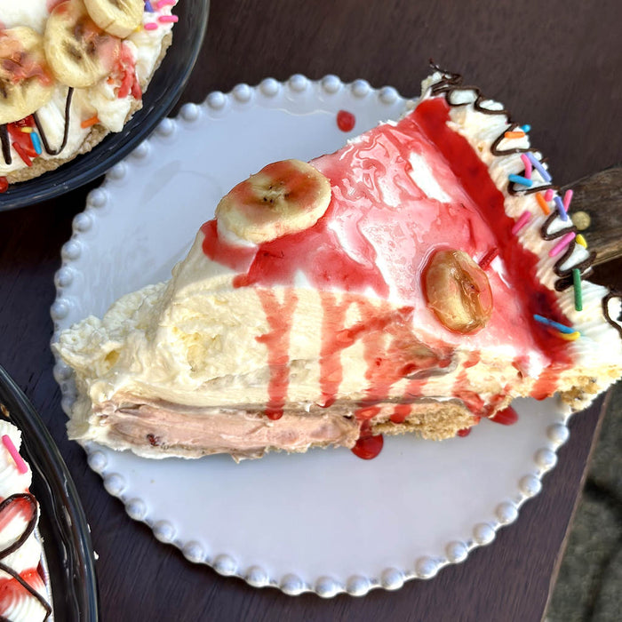 Banana Split Pie (V)