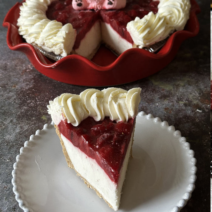 Bear Cherry Cheesecake Pie