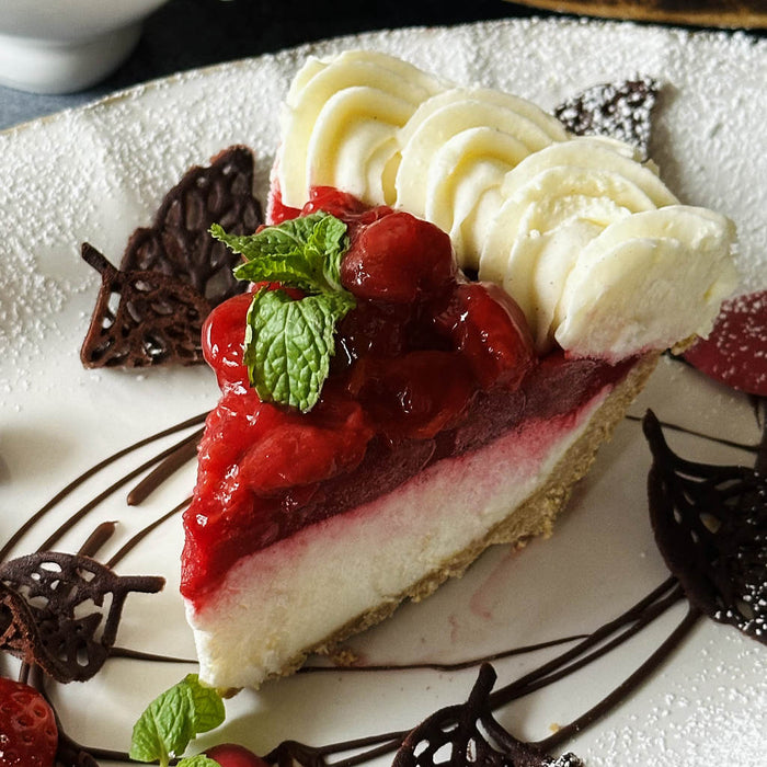 Bear Cherry Cheesecake Pie