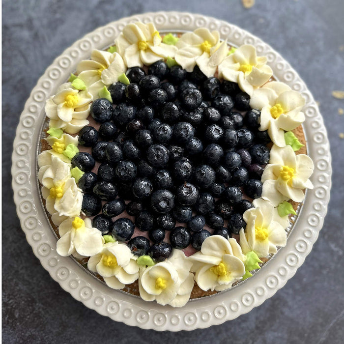 Blueberry Mousse Pie