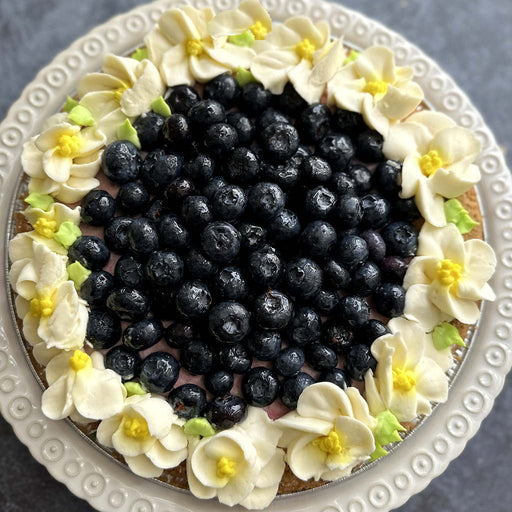 Blueberry Mousse Pie