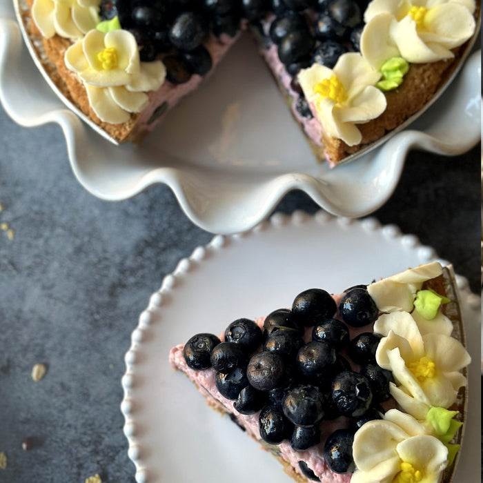 Blueberry Mousse Pie