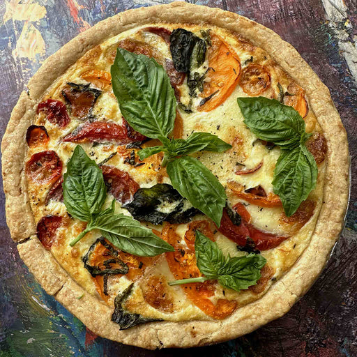 Caprese Quiche GF (V)