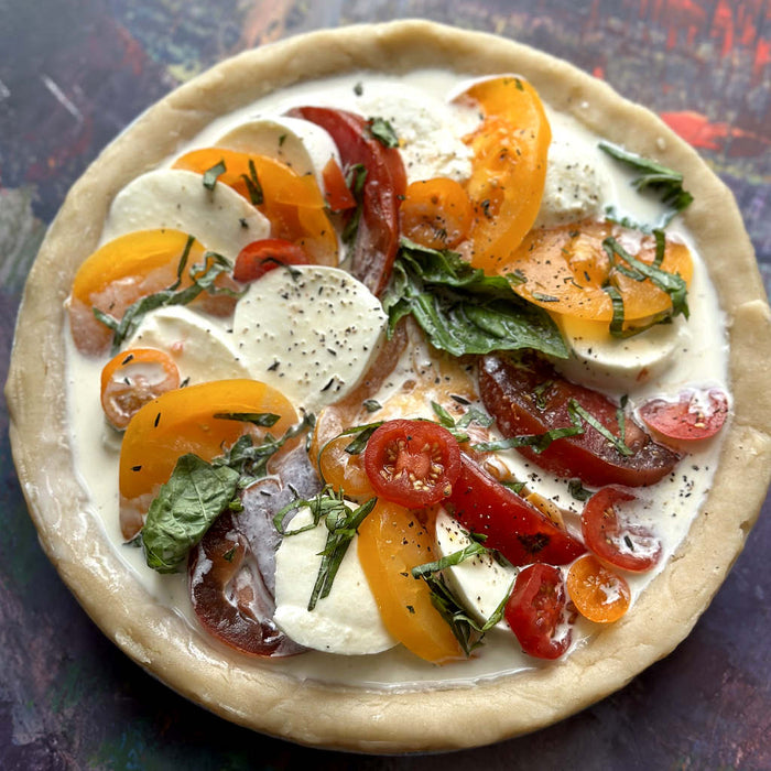 Caprese Quiche GF (V)