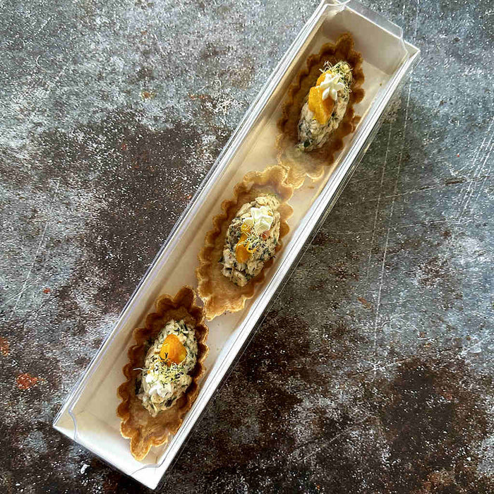 Chicken Mango Salad Tart