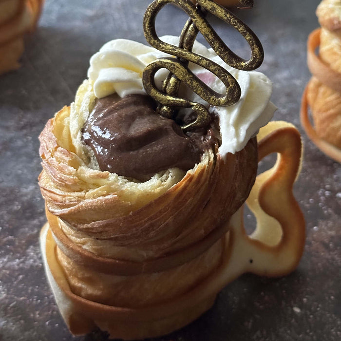 Choco Mug Cruffin Pie