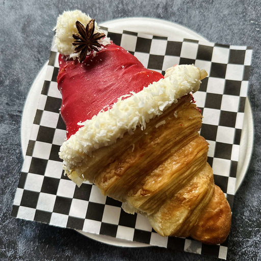 Christmas Hat Croissant