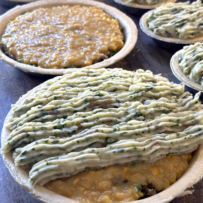 Colcannon Vegetable Lentil Pie (Vegan)