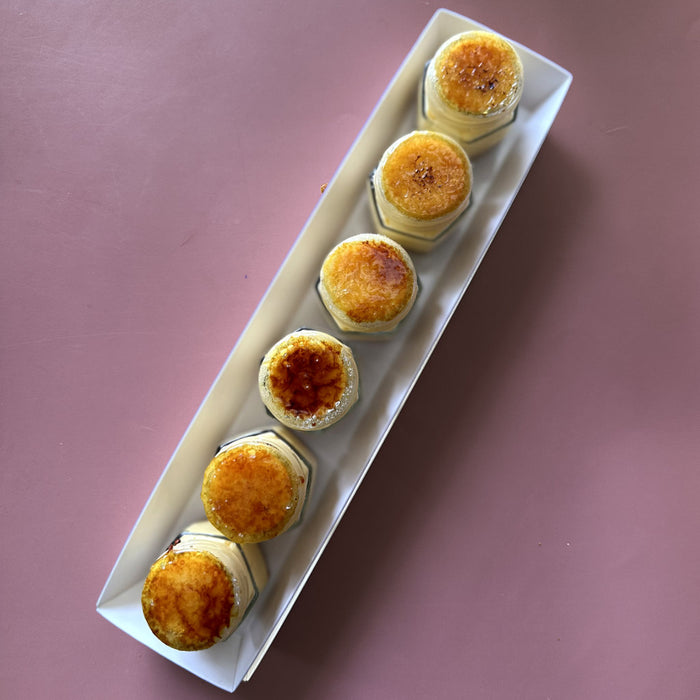 Mini Jar Crème brûlée Tart