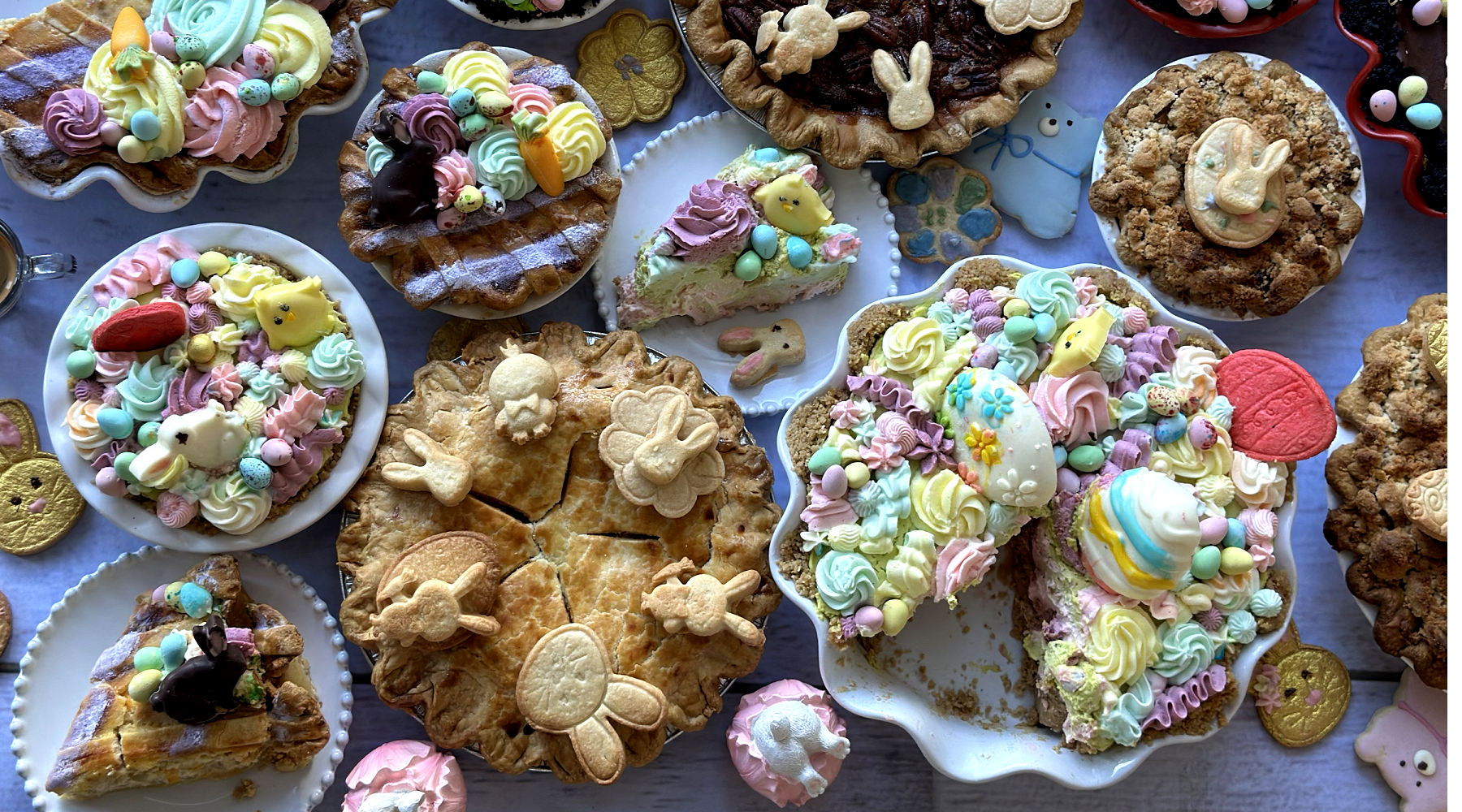 Share an Easter pie with some-bunny special