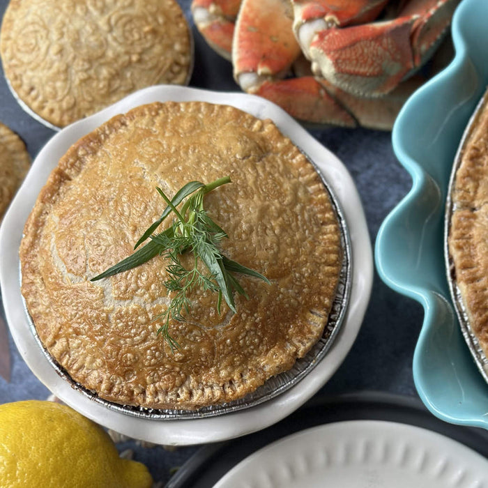 Beurre Blanc Crab Pie (GF)