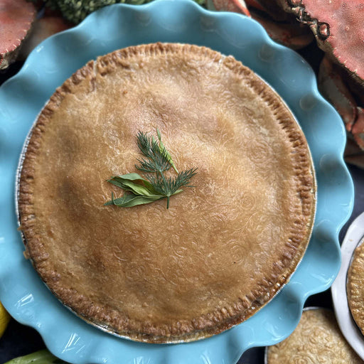 Beurre Blanc Crab Pie (GF)