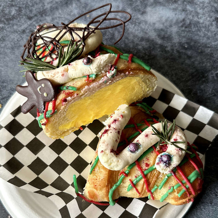 Gingerbread Man Croissant