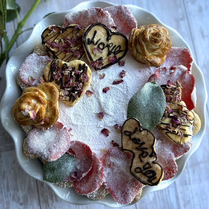 Love in the Air Rose Pie (V)