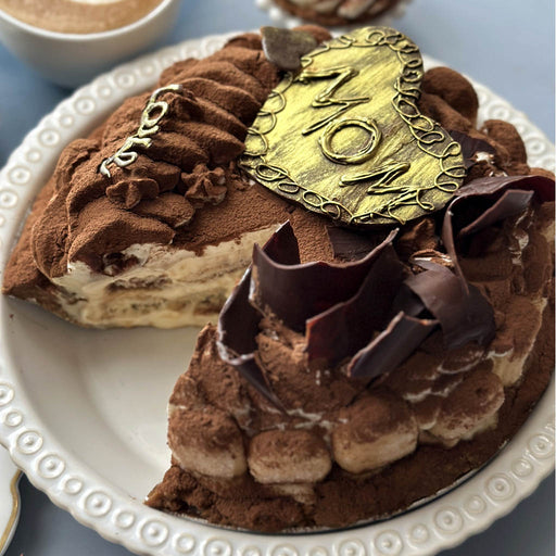 Mom's Tiramisu Pie (V) (No Raw Eggs)