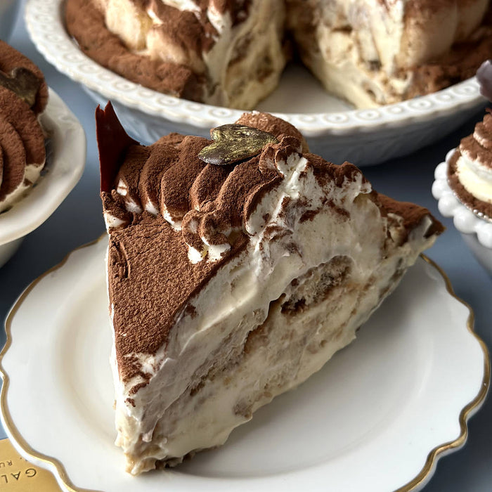 Mom's Tiramisu Pie (V) (No Raw Eggs)