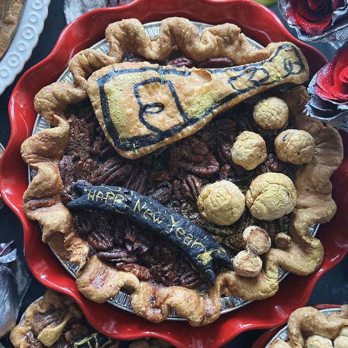 New Year Bourbon Pecan Pie