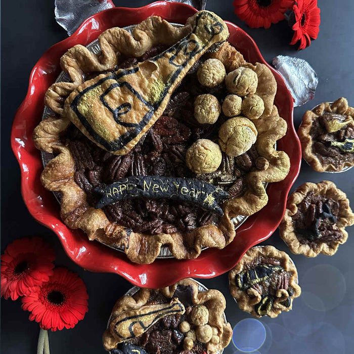 New Year Bourbon Pecan Pie