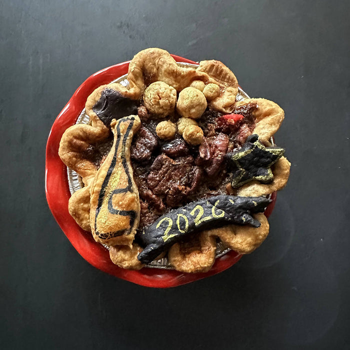 New Year Bourbon Pecan Pie