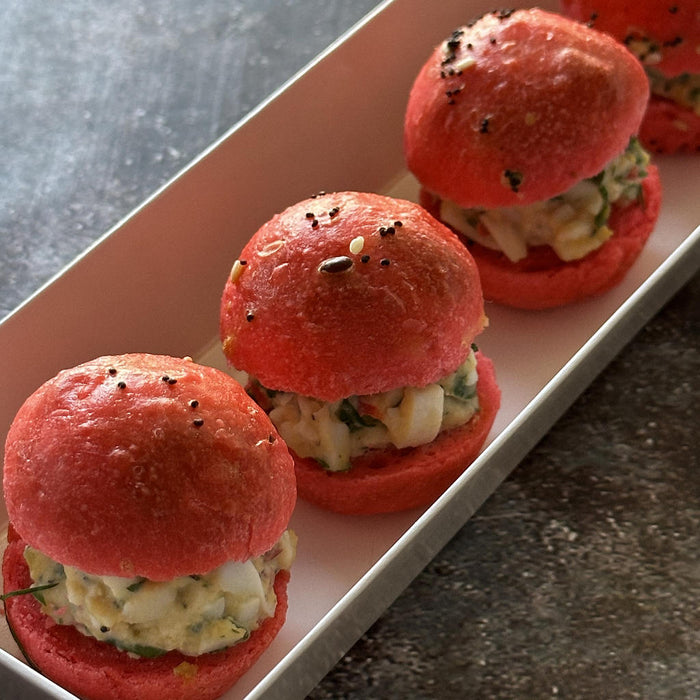 Petit Octopus Salad Milk Bun Tart