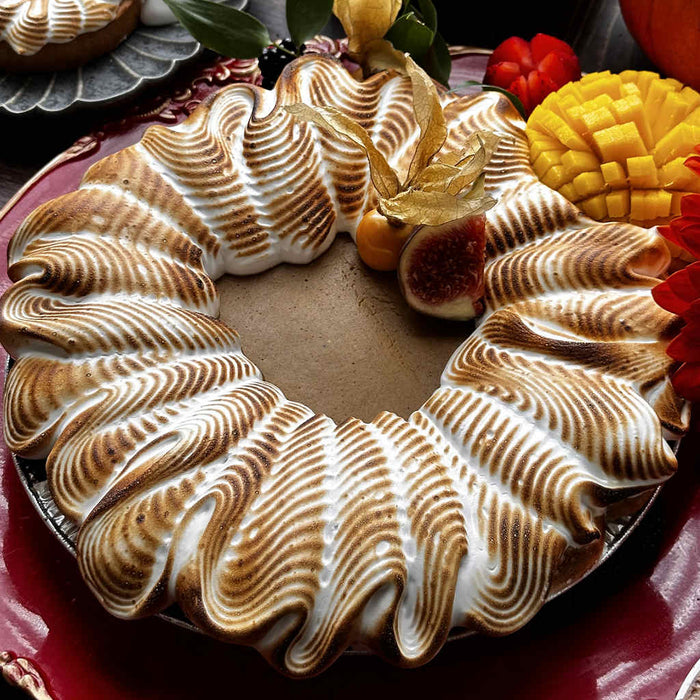 Radar-Wave Meringue Pumpkin Pie