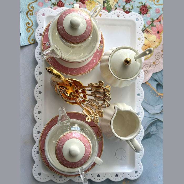 Soccer Themed High Tea Set