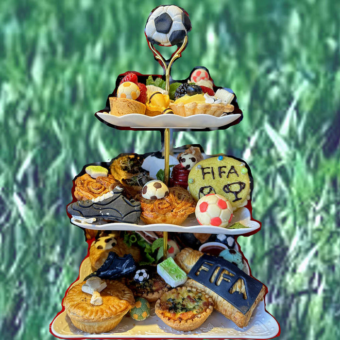Soccer Themed High Tea Set