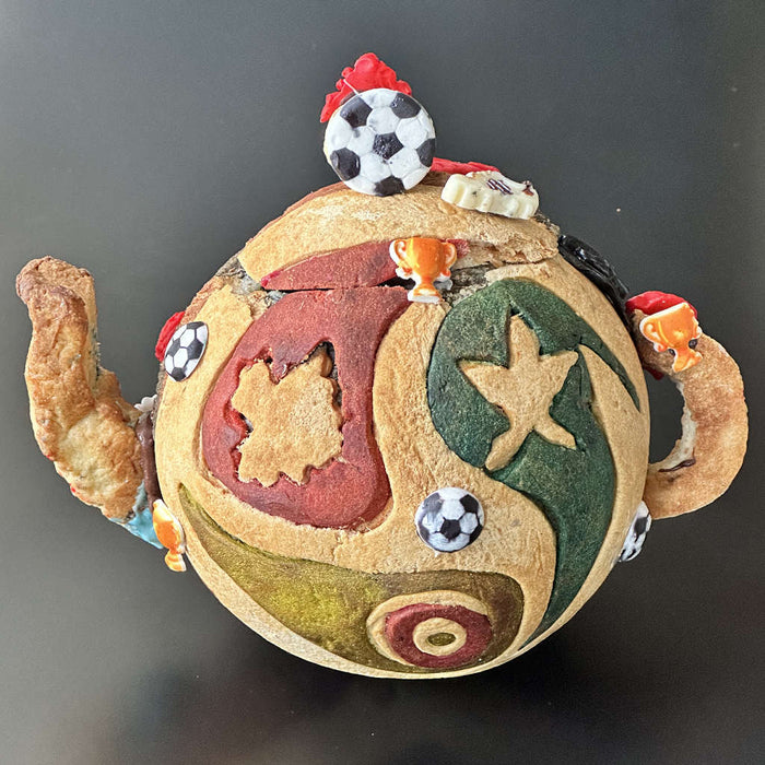 Runway Stadium Teapot Croissant (Double Sided, Earl Grey)