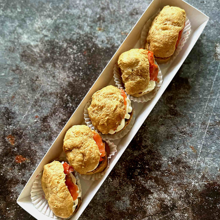 Petit Smoked Salmon Croissant (GF)