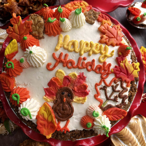 Give Thanks Pecan Cheesecake Pie