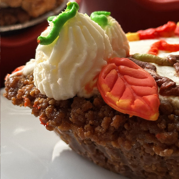 Give Thanks Pecan Cheesecake Pie
