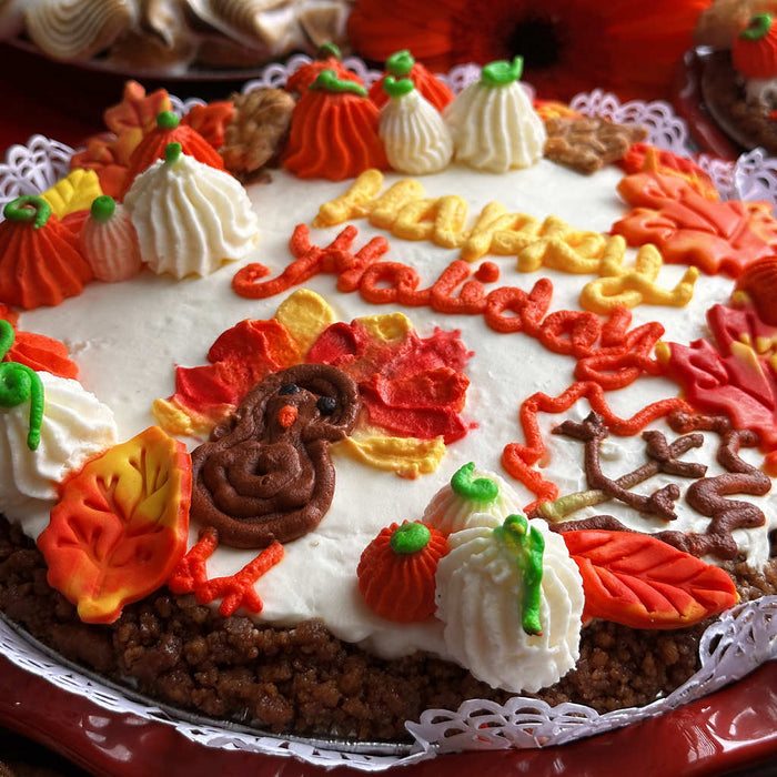 Give Thanks Pecan Cheesecake Pie