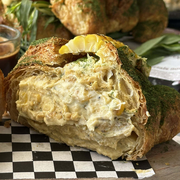 Sweet &  Savory Corn Meal Croissant