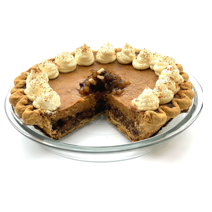 Fruit Mince Pumpkin Pie (V)