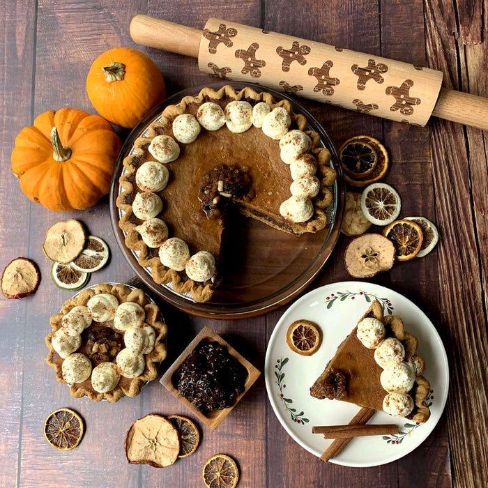 Fruit Mince Pumpkin Pie (V)