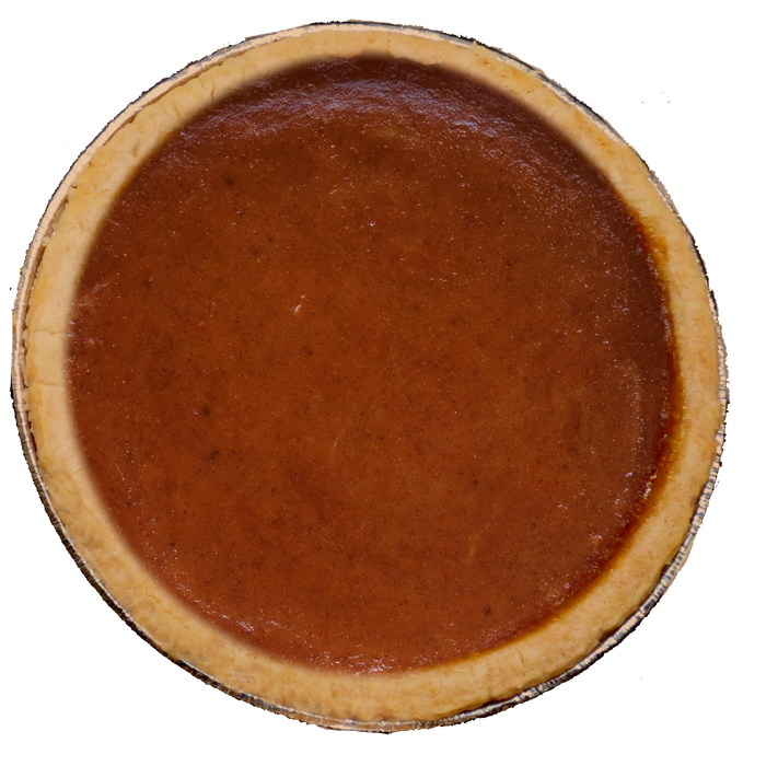 Thin Crust Pumpkin Pie (V)