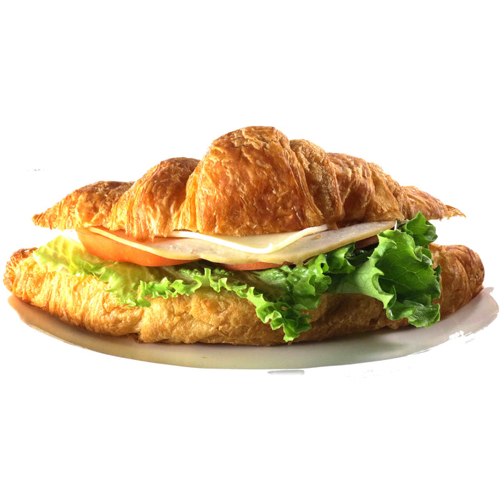 Turkey & Cheese Croissant Sandwich