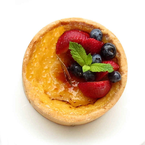 Cream Brulee Individual Tart (V) (GF)